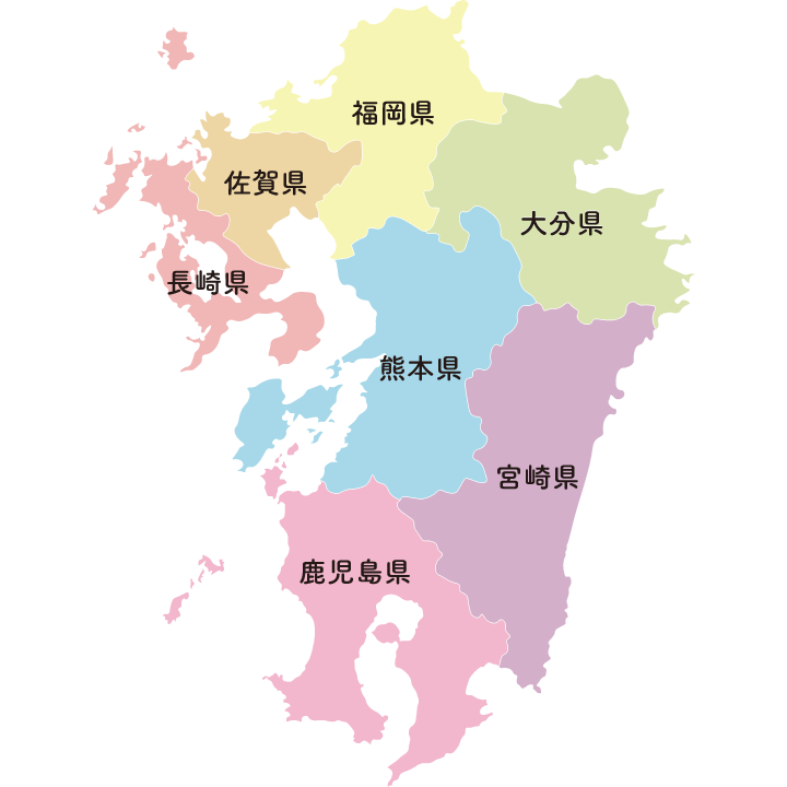 九州地図